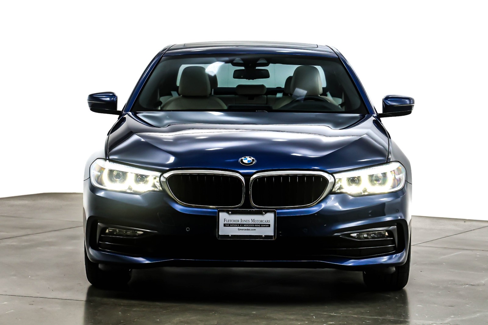 Used 2018 BMW 5 Series 530i with VIN WBAJA5C58JG899959 for sale in Newport Beach, CA