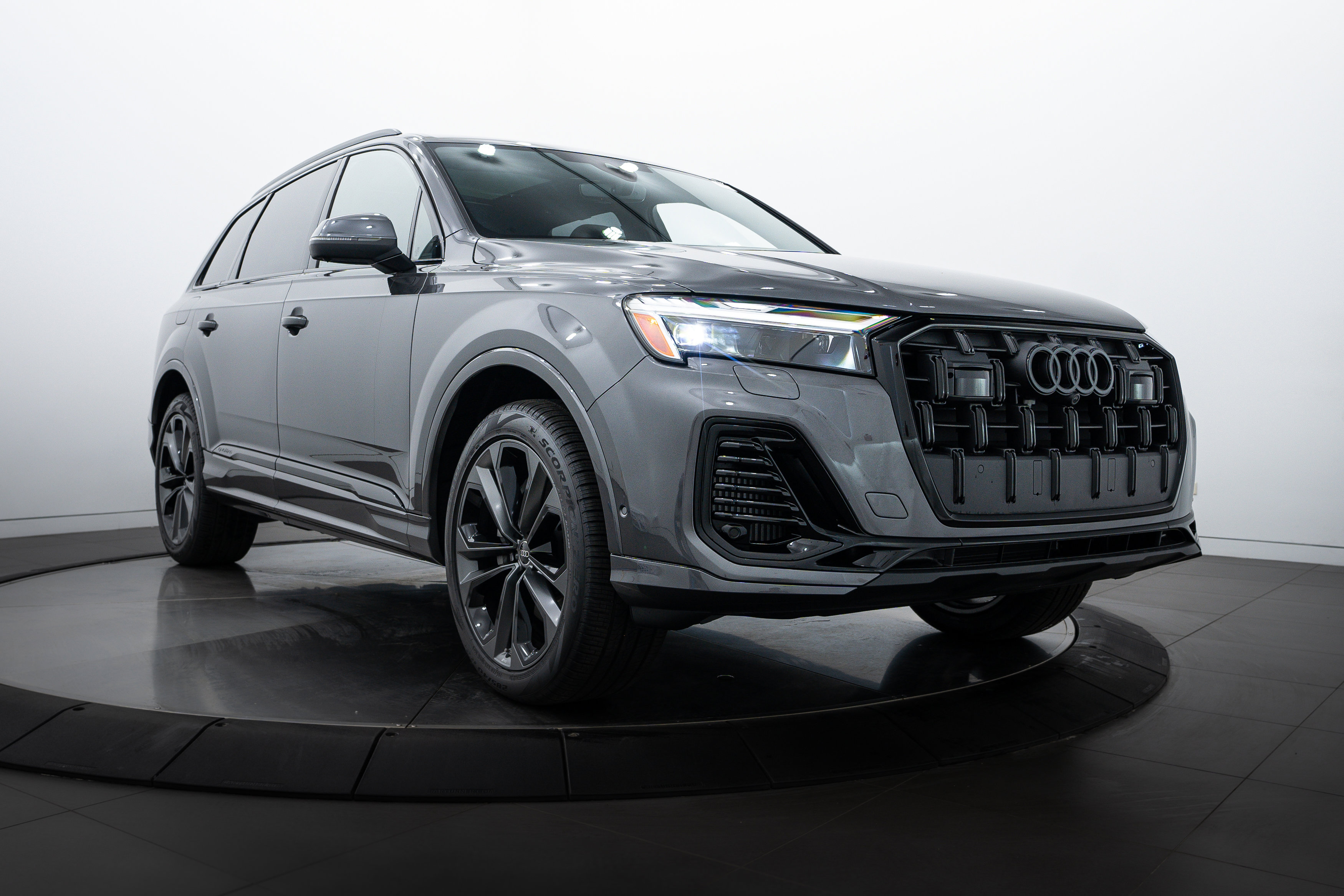 New 2025 Gray Audi Premium Plus image 1