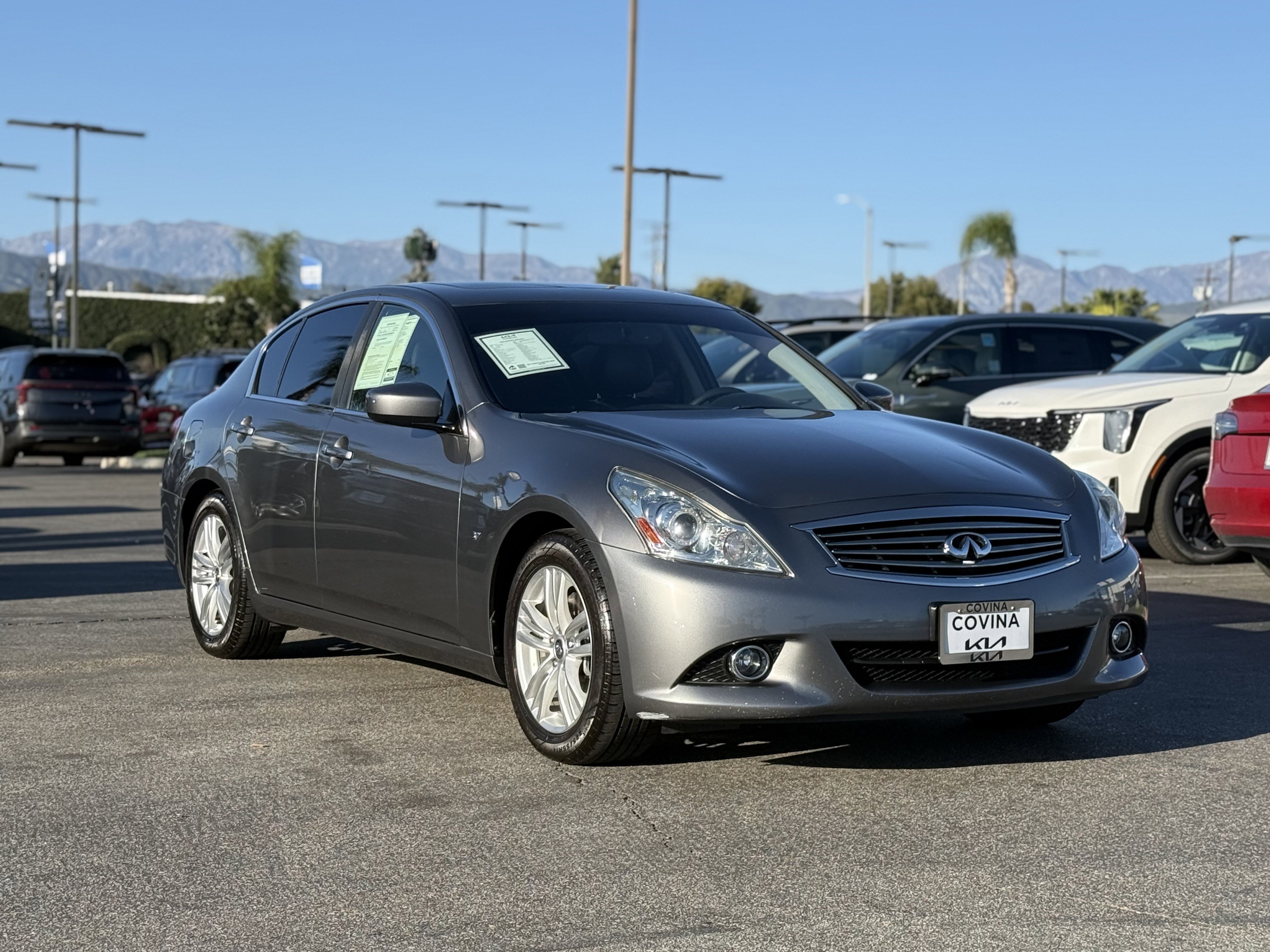 Used 2015 INFINITI Q40 Base with VIN JN1CV6AP4FM503435 for sale in Covina, CA