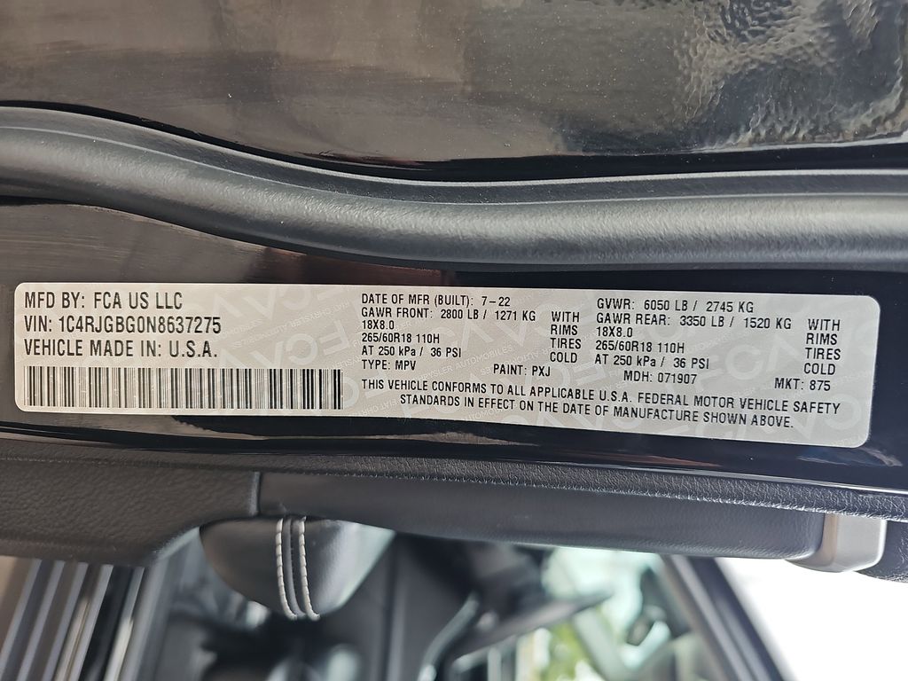 2022 Jeep Grand Cherokee Limited photo 41