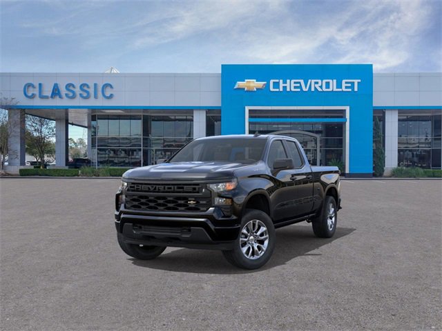 2026 Chevrolet Silverado 1500 Custom Black at Classic Elite Chevrolet Hwy 6