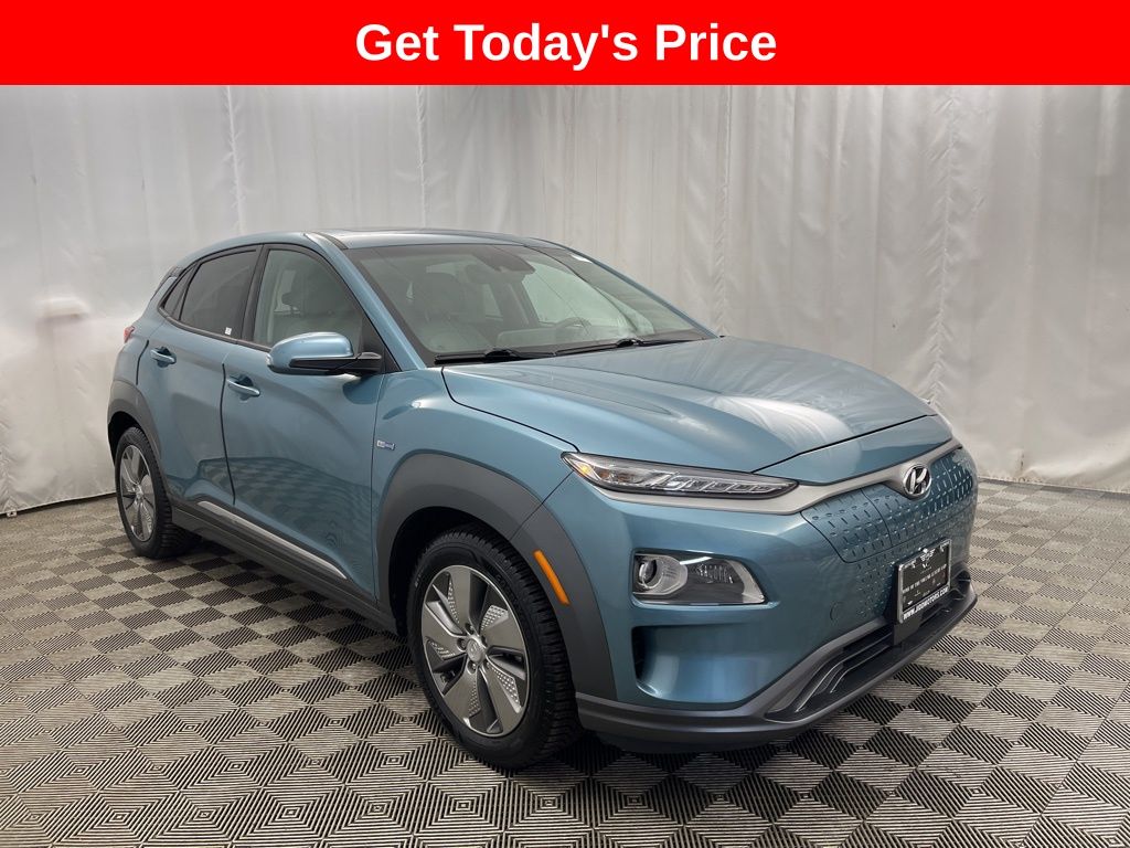 Used 2019 Hyundai Kona EV Ultimate with VIN KM8K53AG0KU022658 for sale in Countryside, IL