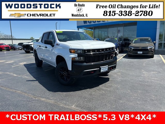 Used 2019 Summit White Chevrolet Custom Trail Boss image 1