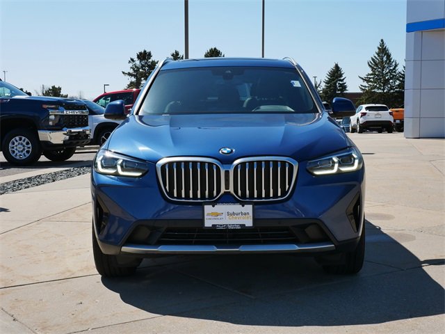 Used 2022 BMW X3 30i with VIN 5UX53DP0XN9N01425 for sale in Eden Prairie, Minnesota