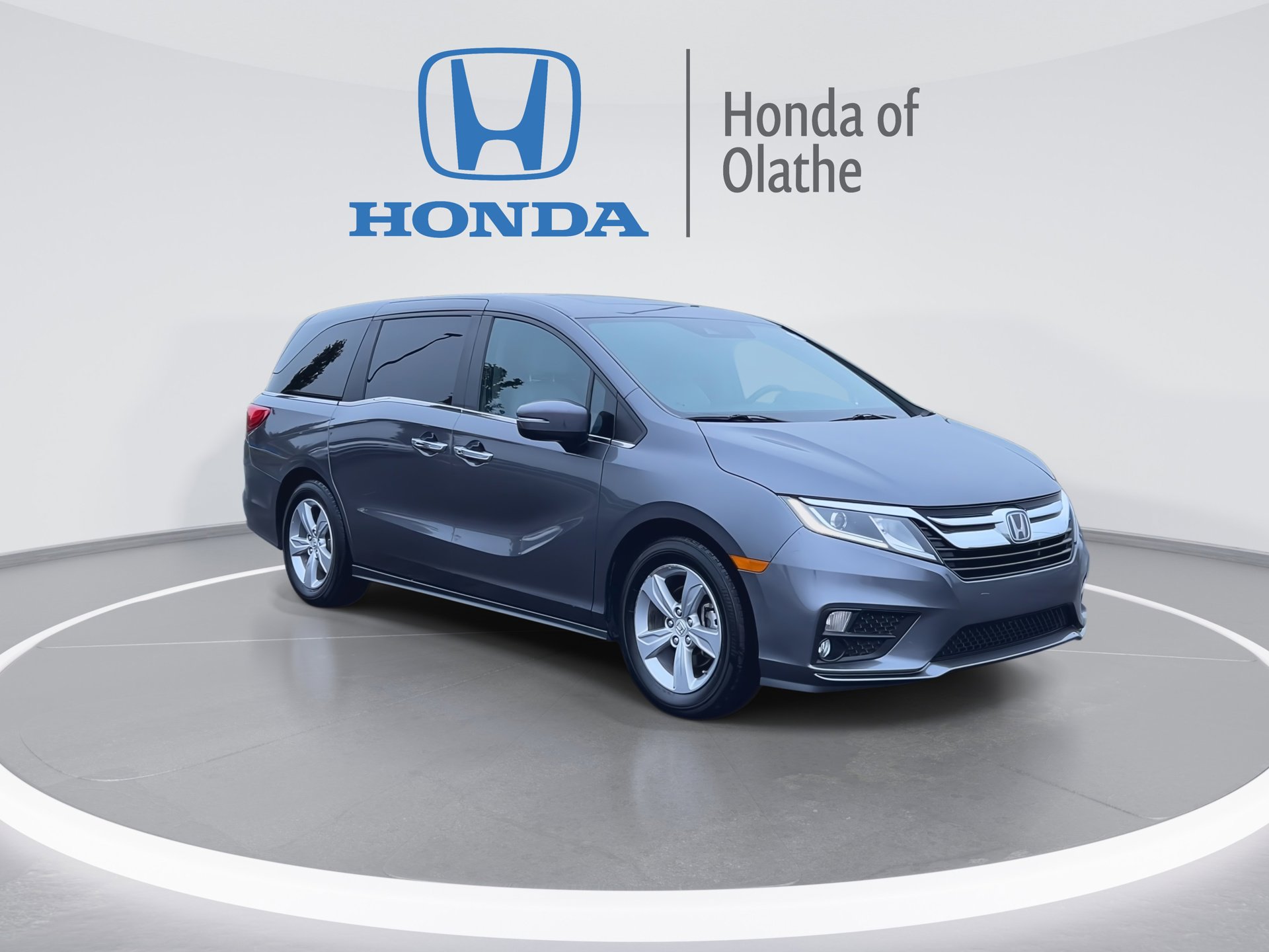 Used 2018 Honda Odyssey EX-L with VIN 5FNRL6H74JB109065 for sale in Kansas City