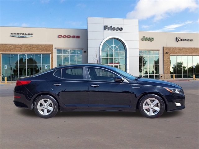 Used 2015 Kia Optima LX with VIN 5XXGM4A72FG502523 for sale in Frisco, TX