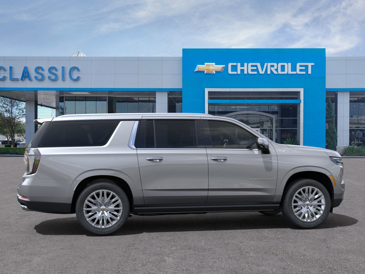 2025 Chevrolet Suburban High Country Gray at Classic Elite Chevrolet Sugar Land