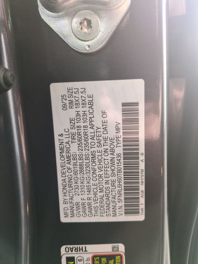 2026 Honda Odyssey EX-L photo 27