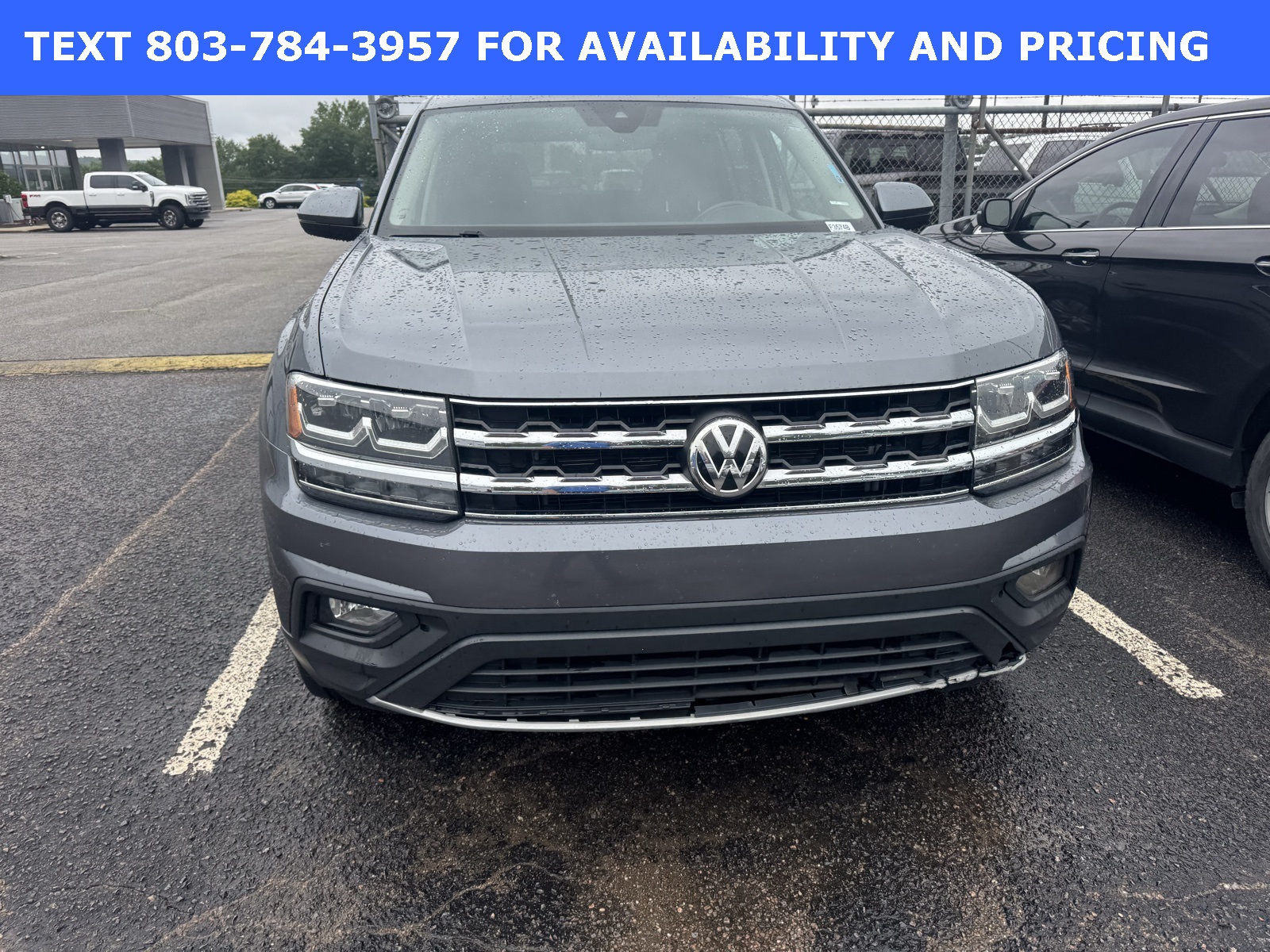 Used 2019 Volkswagen Atlas SE R-Line w/Tech with VIN 1V2WR2CA0KC612134 for sale in Graniteville, SC