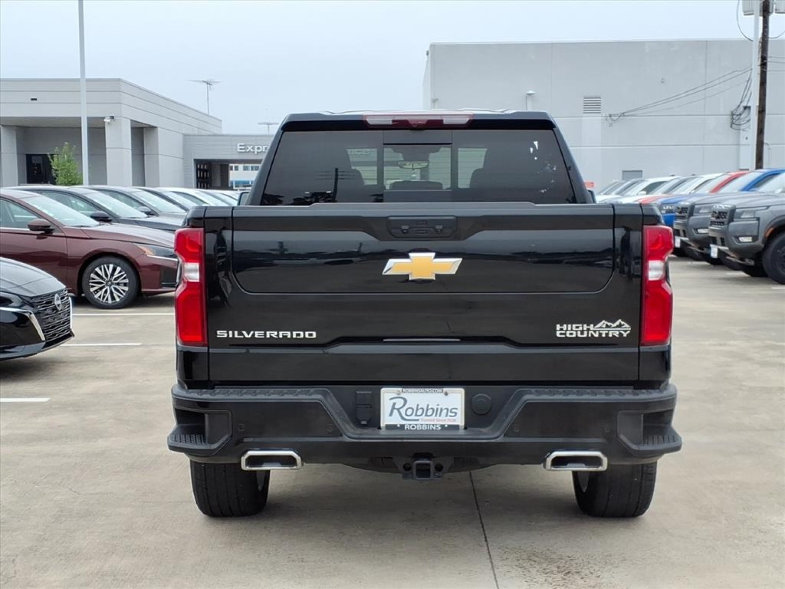 2025 Chevrolet Silverado 1500 High Country Black at Robbins Nissan