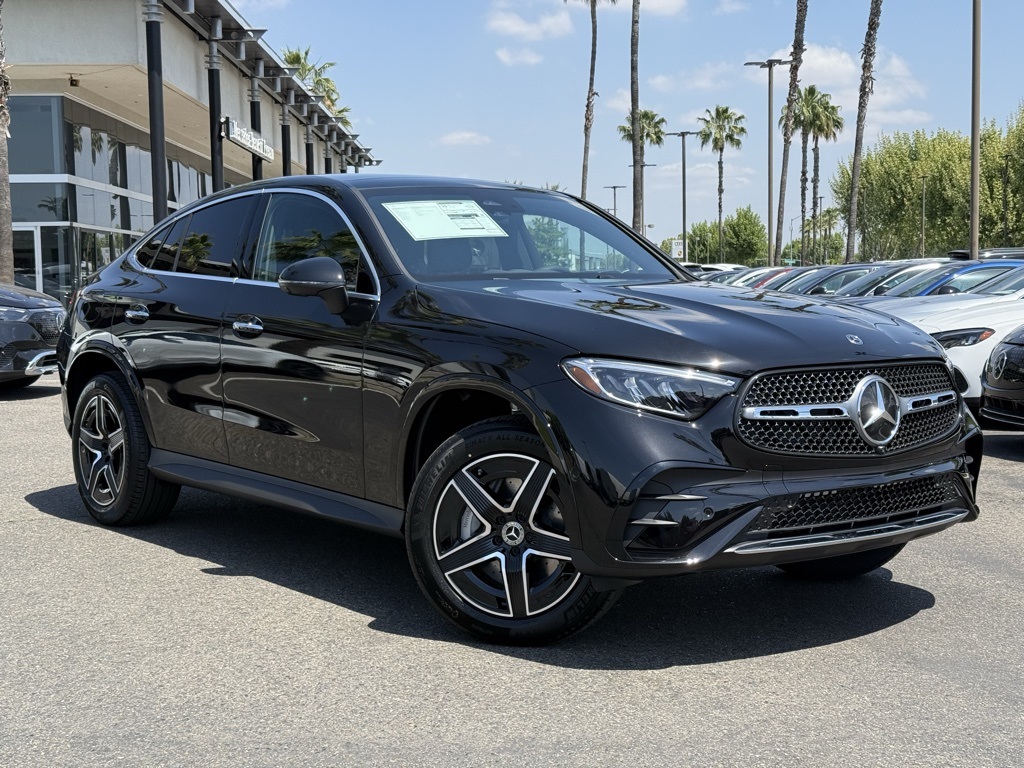 New 2025 Black Mercedes-Benz GLC 300 Coupe image 1