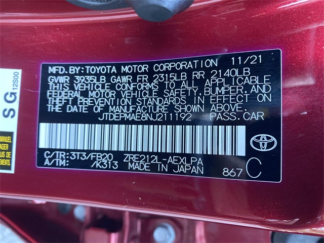 2022 Toyota Corolla LE photo 19