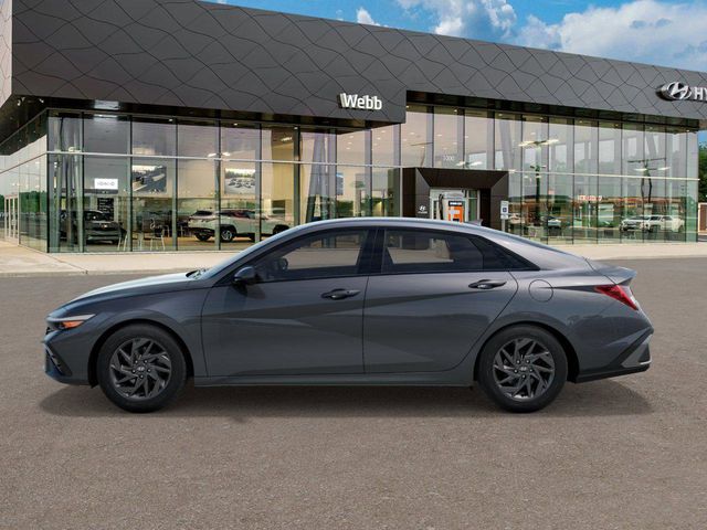 2025 Hyundai Elantra Hybrid Blue photo 3