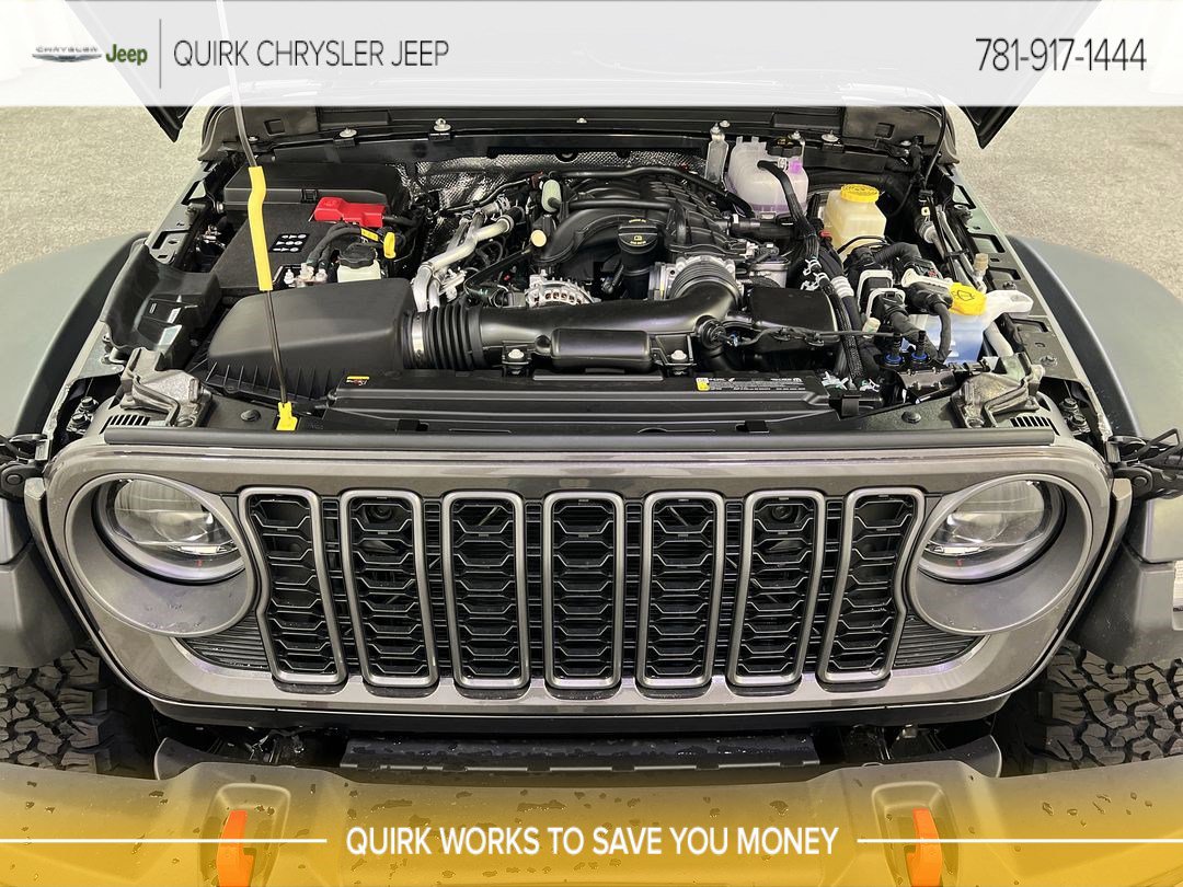 New 2025 Granite Crystal Metallic Clearcoat Jeep Rubicon image 11