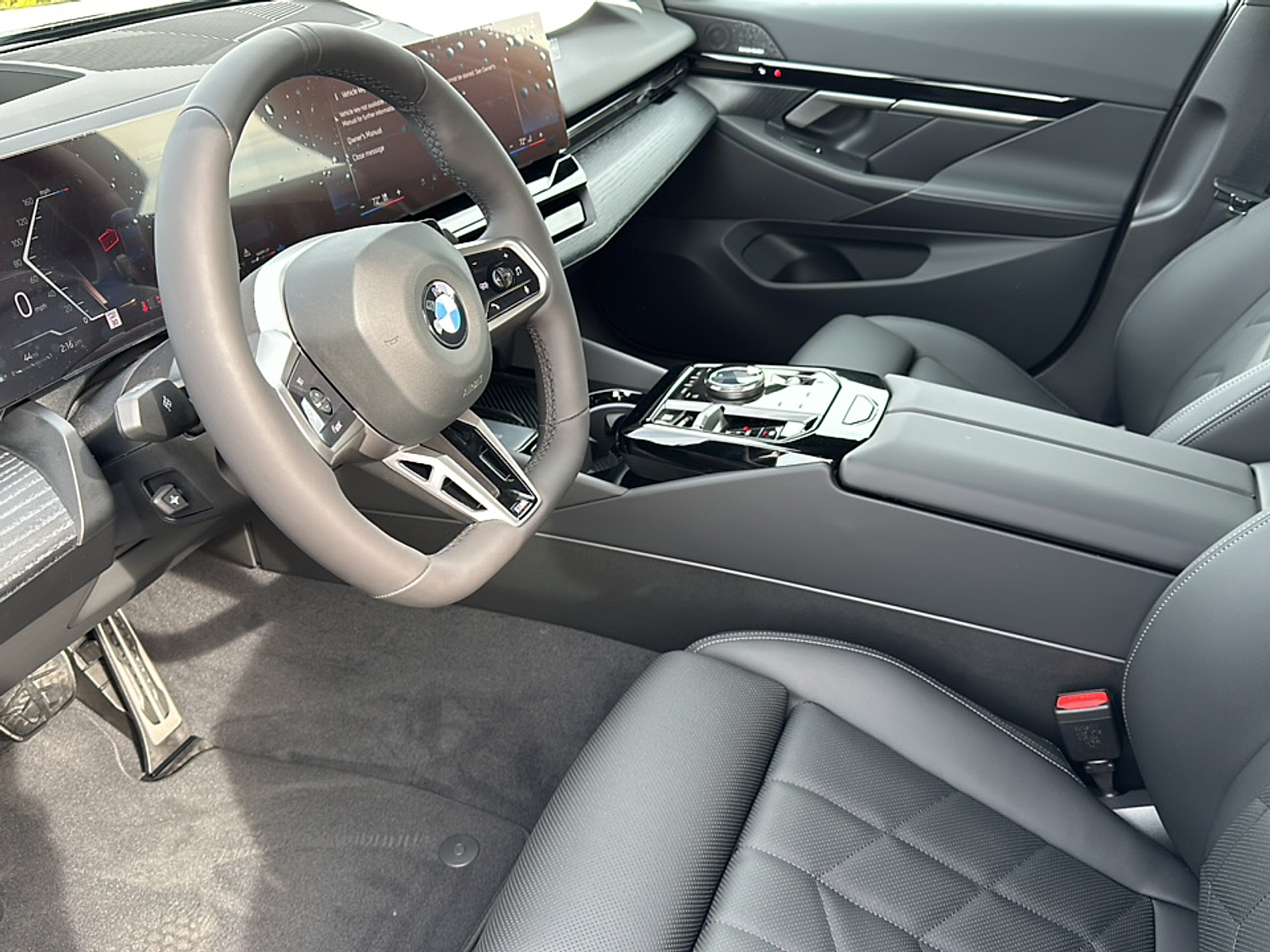 New 2025 Black Sapphire Metallic BMW i image 10
