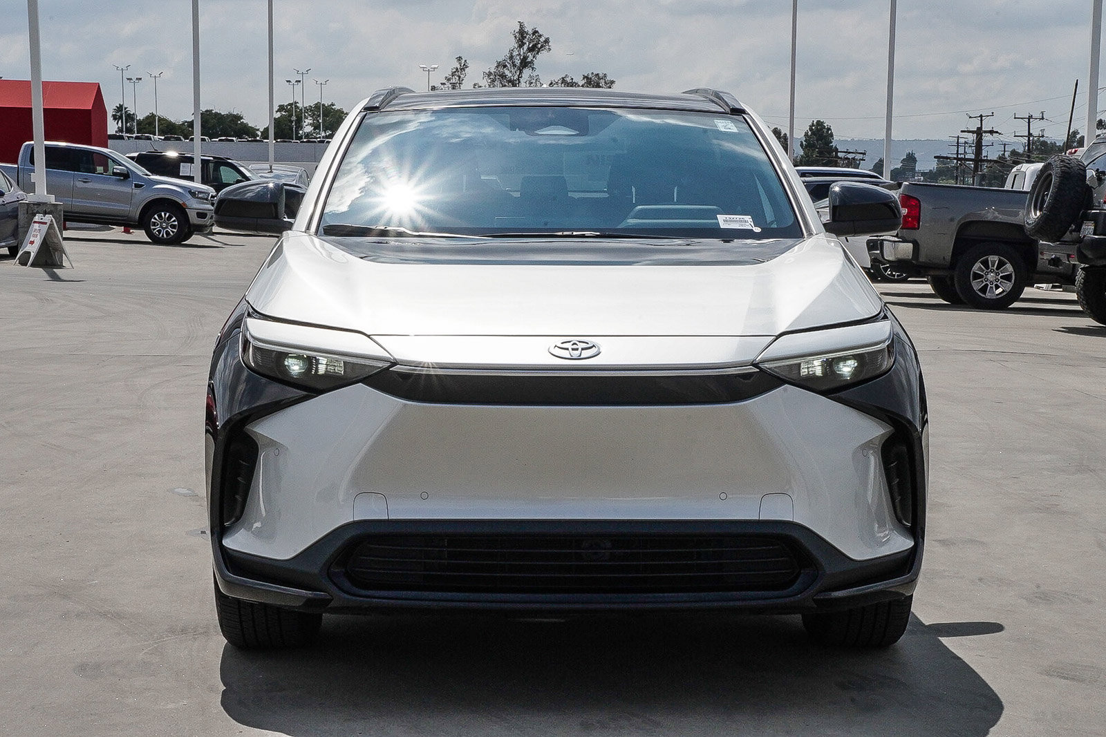 Certified 2024 Toyota bZ4X XLE with VIN JTMAAAAA3RA042703 for sale in Los Angeles, CA