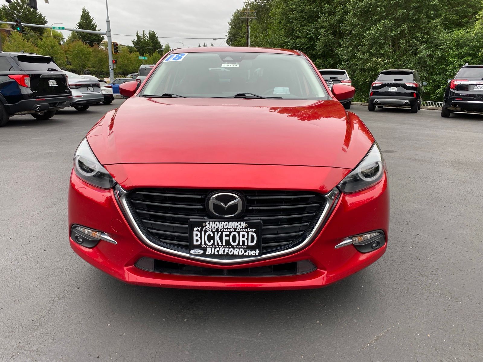 Used 2018 Mazda Mazda3 Grand Touring with VIN 3MZBN1M32JM243020 for sale in Snohomish, WA