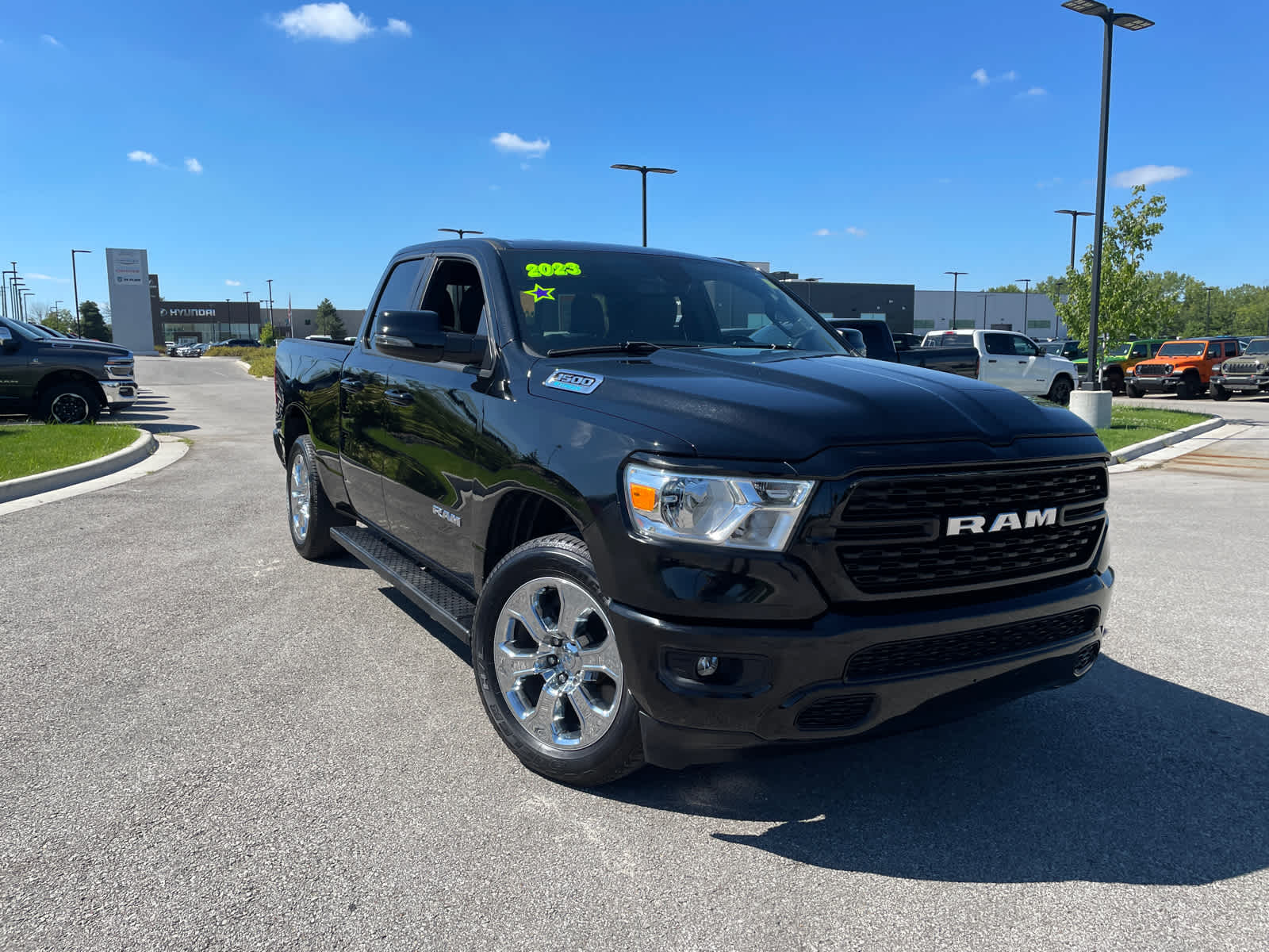 Used 2023 RAM Ram 1500 Pickup Big Horn/Lone Star with VIN 1C6RREBG4PN585688 for sale in Kansas City