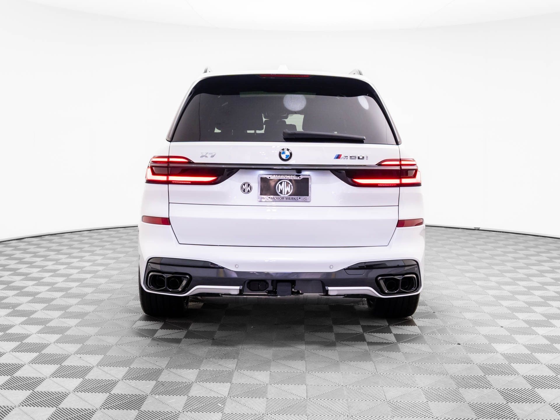 New 2026 Mineral White Metallic BMW M60i image 5
