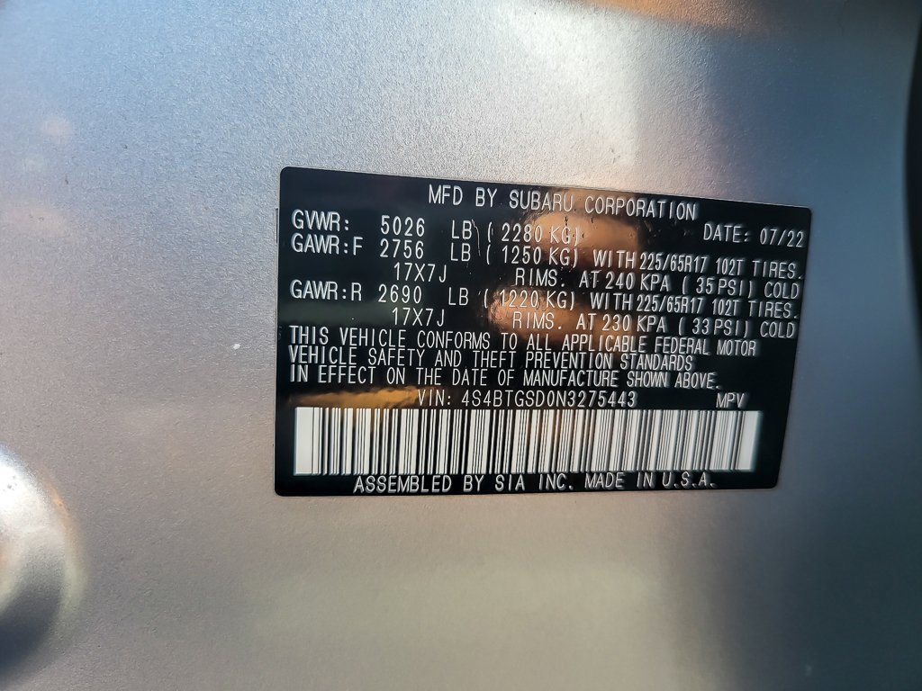 2022 SUBARU OUTBACK - Image 25