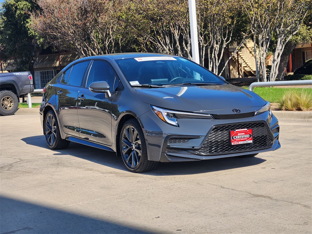 Certified 2025 Toyota Corolla SE with VIN 5YFS4MCE0SP234451 for sale in Northfield, Minnesota