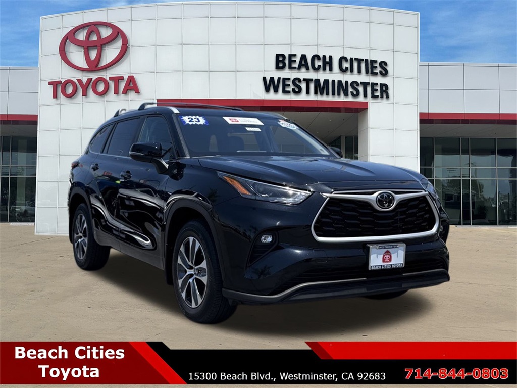 Certified Used 2023 Black Toyota XLE image 1