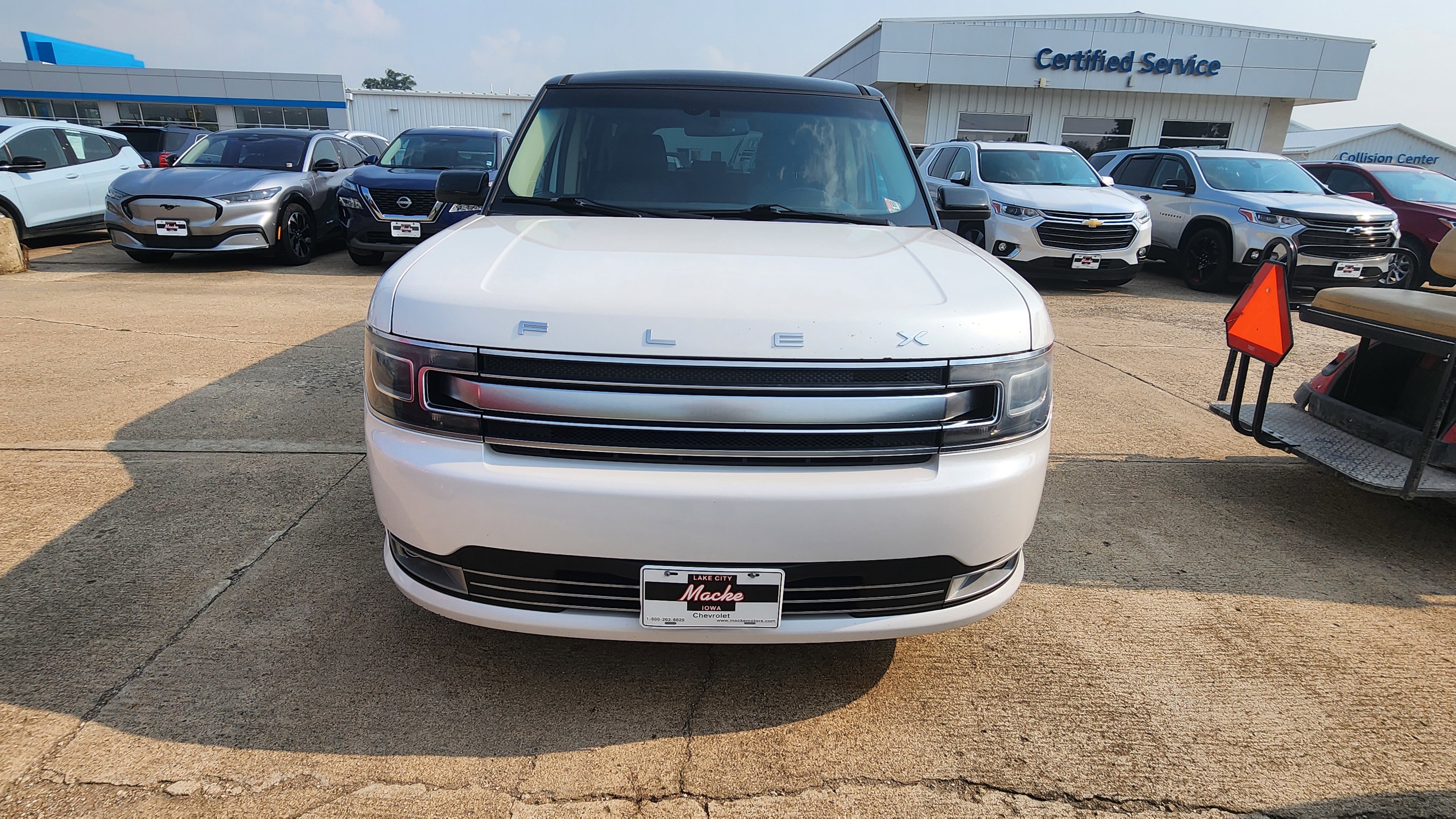 Used 2014 Ford Flex Limited with VIN 2FMHK6DT5EBD34837 for sale in Lake City, IA