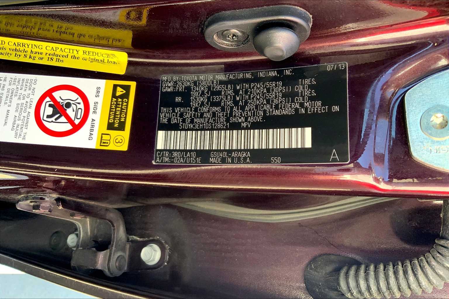 2013 Toyota Highlander Limited photo 28