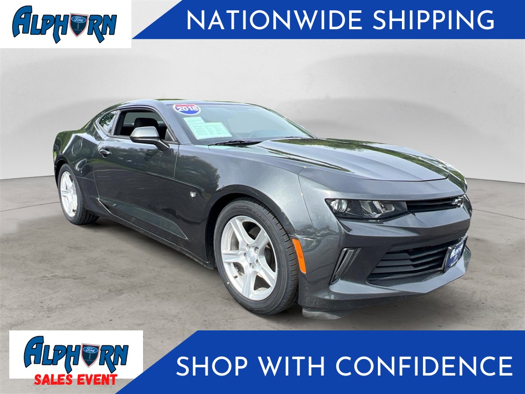 Used 2018 Chevrolet Camaro 1LS with VIN 1G1FA1RX4J0107186 for sale in Monroe, WI