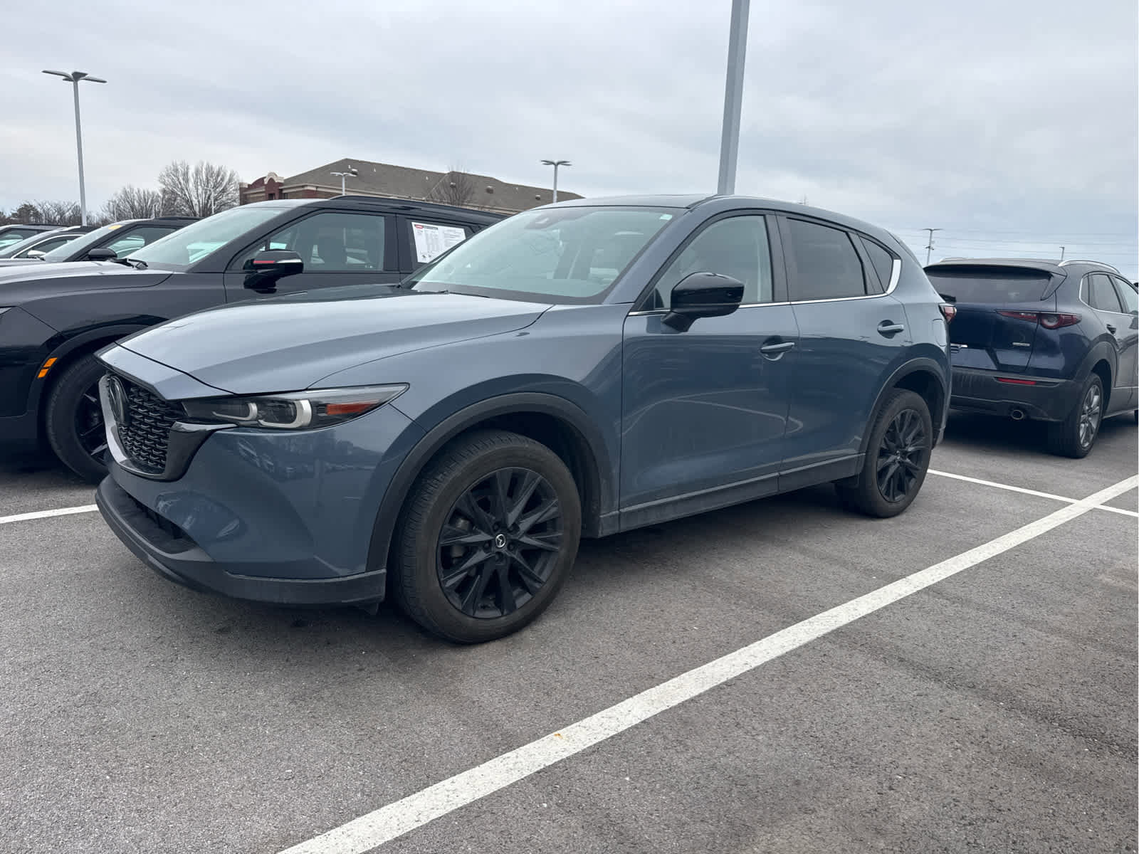 Certified 2023 Mazda CX-5 S Carbon Edition with VIN JM3KFBCM2P0227581 for sale in Kansas City