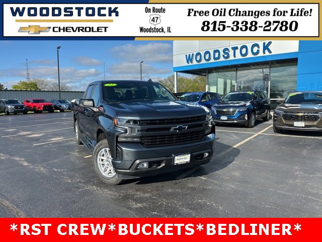 Used 2022 Shadow Gray Metallic Chevrolet RST image 1