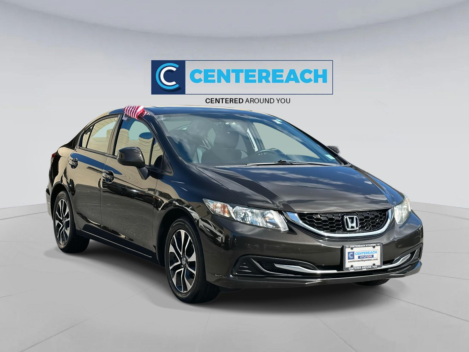 Used 2013 Honda Civic EX with VIN 2HGFB2F85DH581124 for sale in Centereach, NY