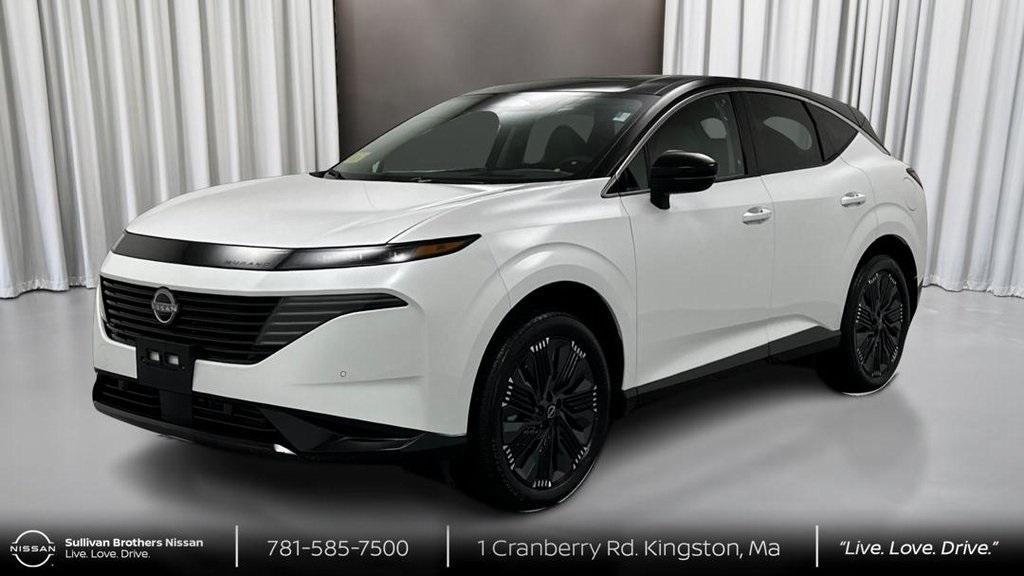 New 2025 Two-tone Everest White TriCoat / Super Black Nissan Platinum image 1