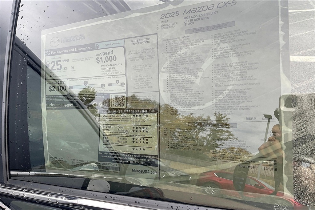 2025 Mazda CX-5 2.5 Select photo 12