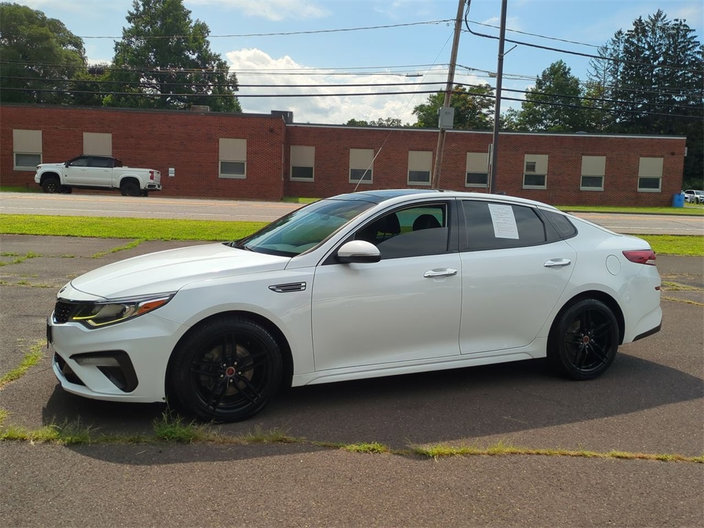 Used 2019 Kia Optima EX with VIN 5XXGU4L11KG317219 for sale in Thomaston, CT