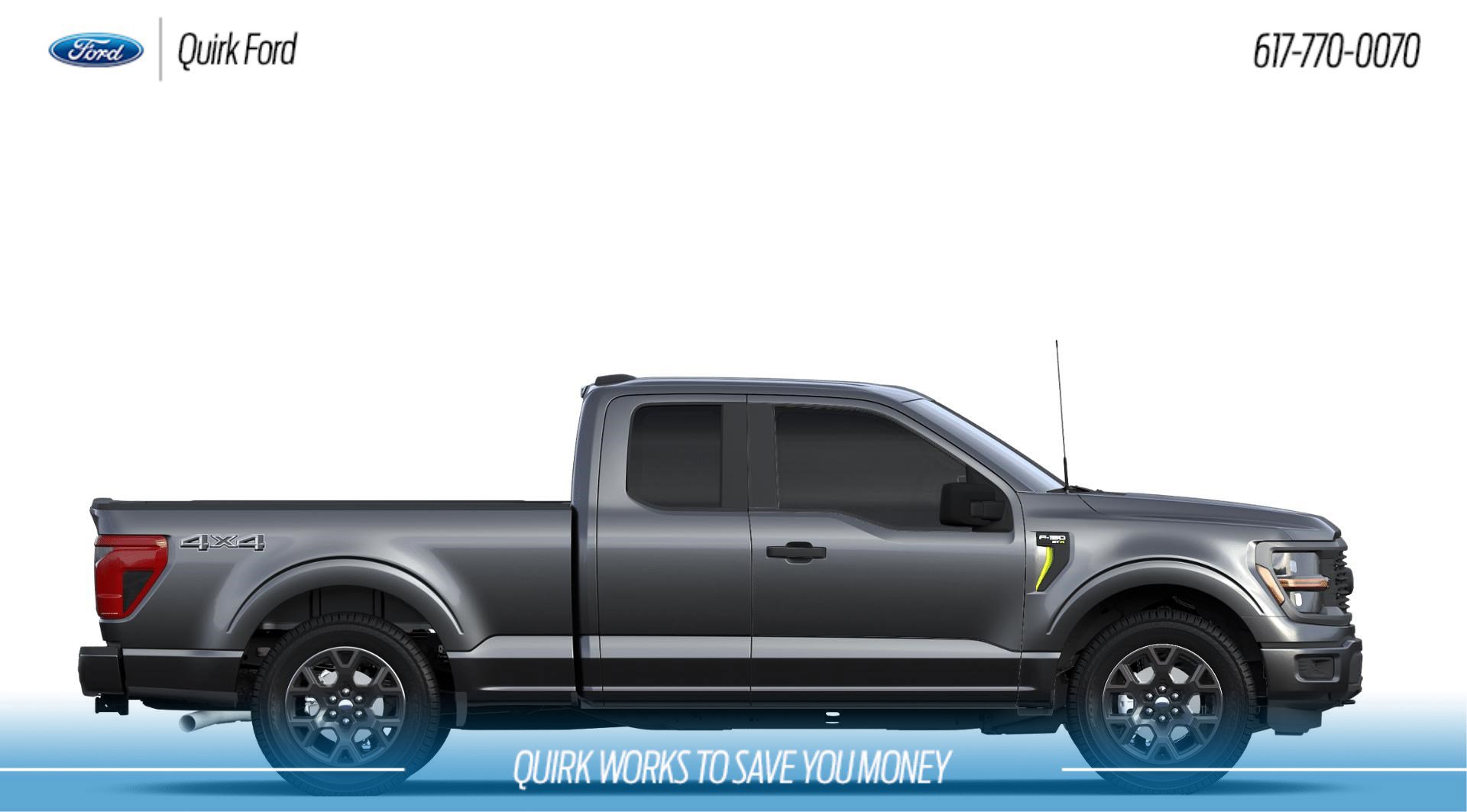New 2024 Ford F150 STX® SuperCab™ in Quincy F211040 Quirk Ford