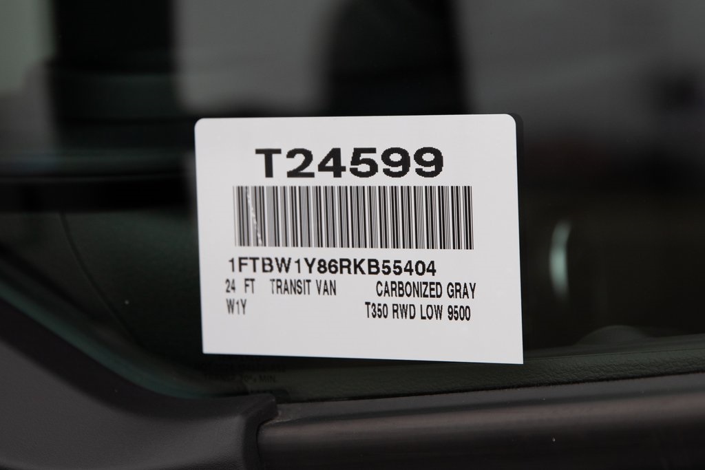 New 2024 Carbonized Gray Metallic Ford Cargo Van image 42