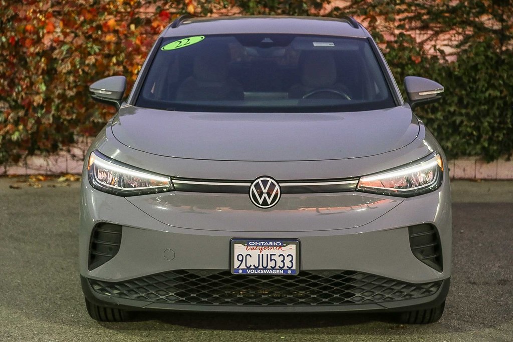 Used 2022 Volkswagen ID.4 PRO with VIN WVGRMPE29NP044300 for sale in Ontario, CA