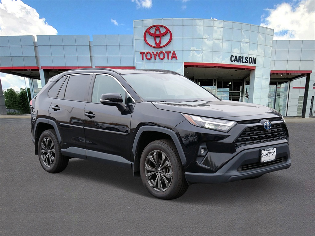 Used 2022 Toyota RAV4 XLE Premium with VIN 4T3B6RFV7NU081645 for sale in Minneapolis, Minnesota
