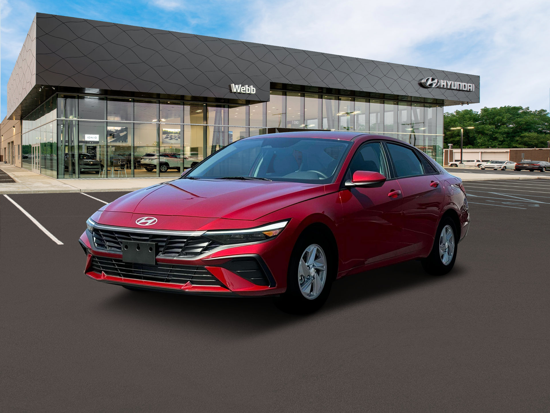 New 2025 Red Hyundai SE image 35