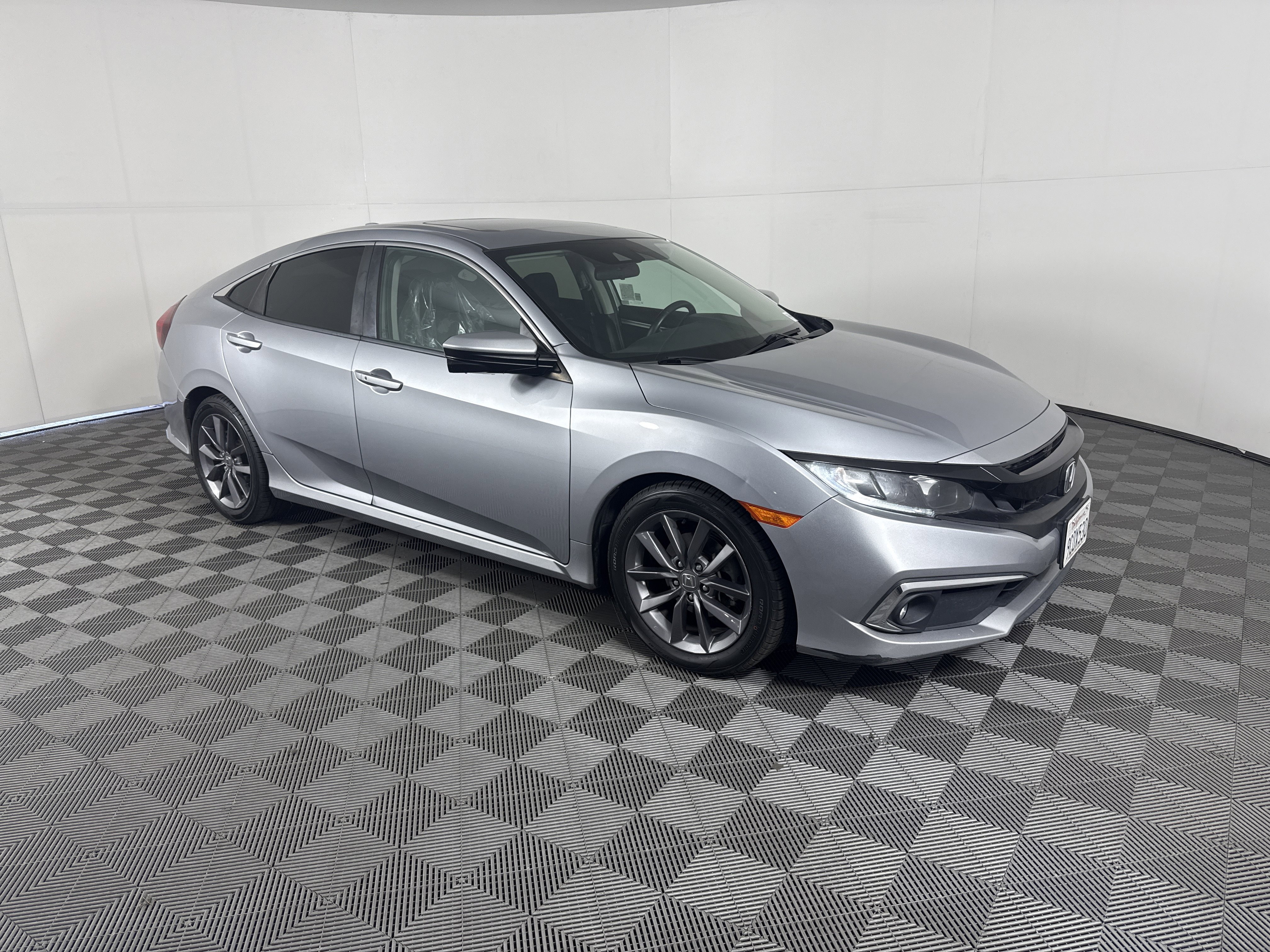 Used 2019 Honda Civic EX with VIN 19XFC1F34KE203184 for sale in Monrovia, CA