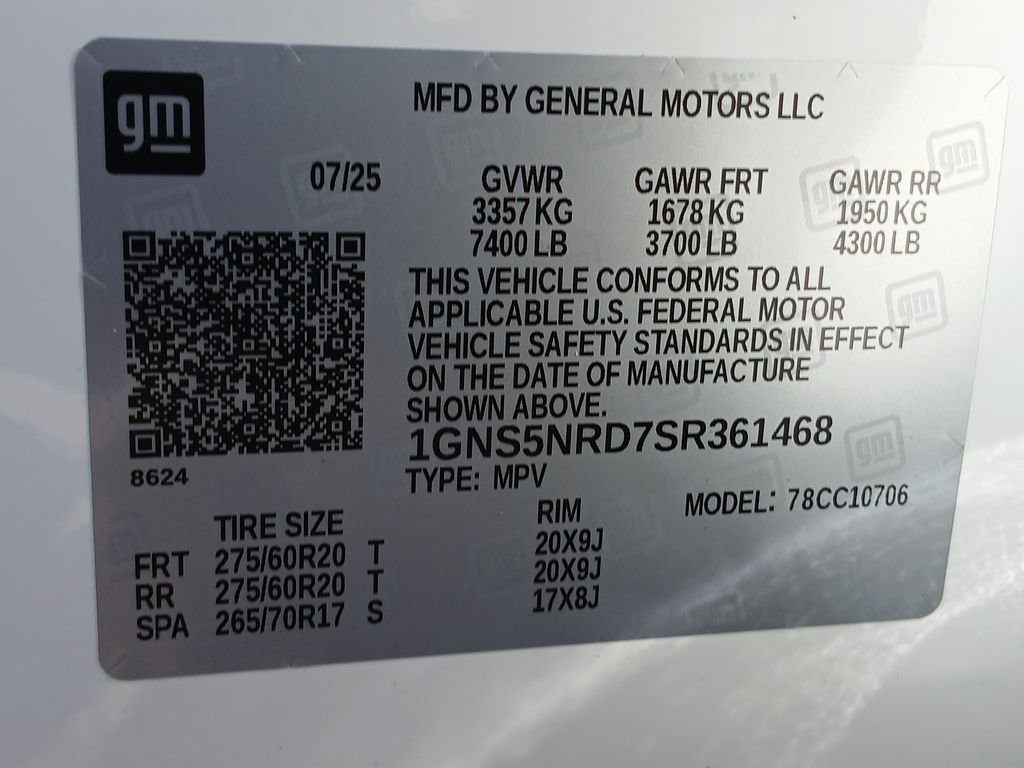 2025 Chevrolet Tahoe LT photo 29
