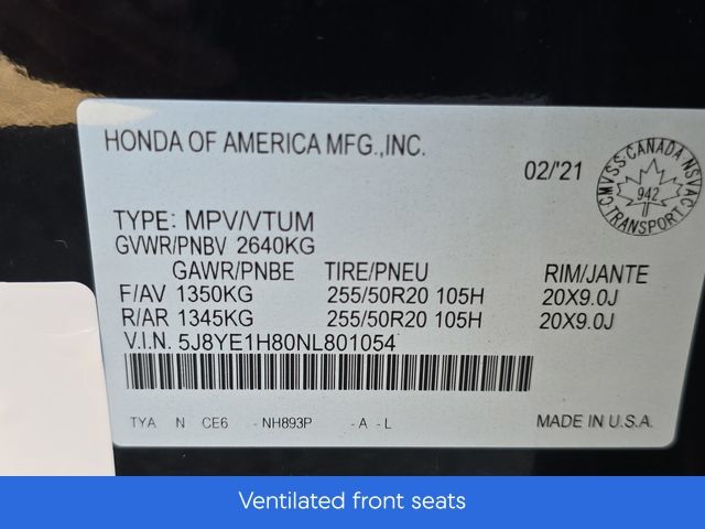 2022 Acura MDX Advance photo 20