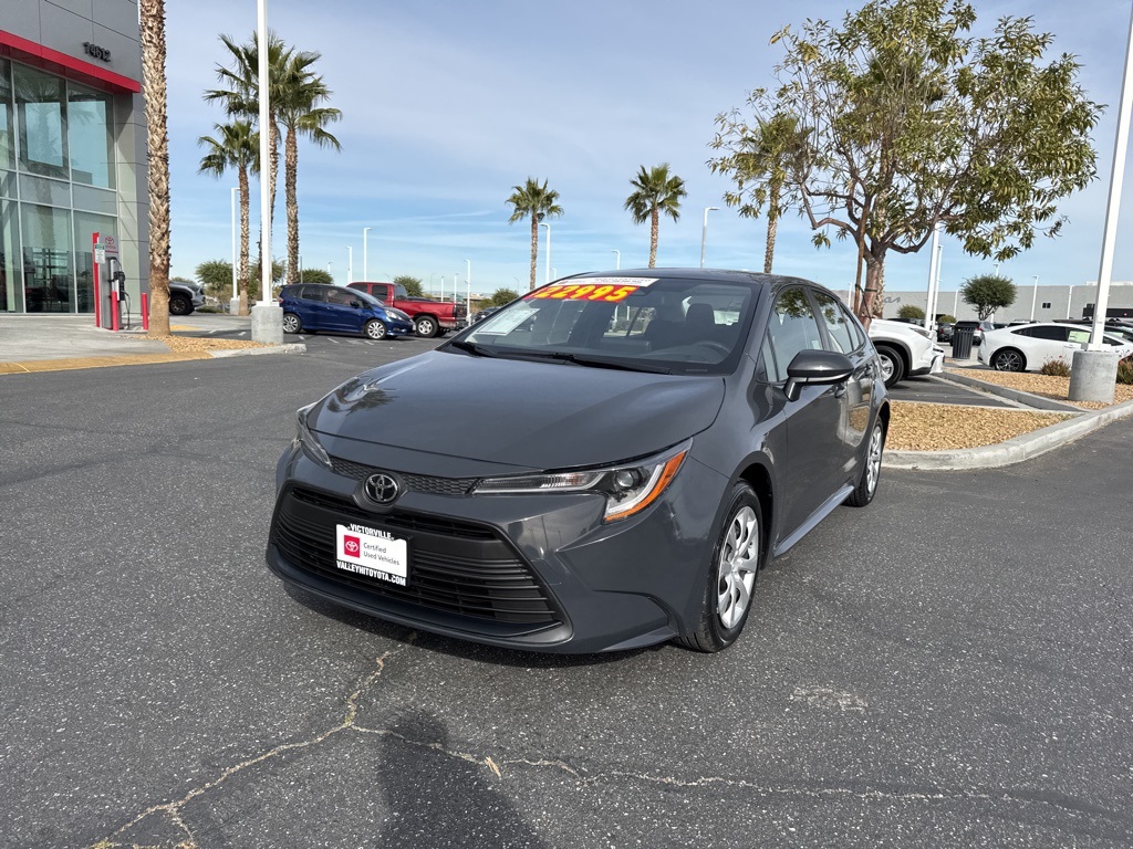 Certified 2023 Toyota Corolla LE with VIN JTDB4MEE8P3004198 for sale in Kansas City