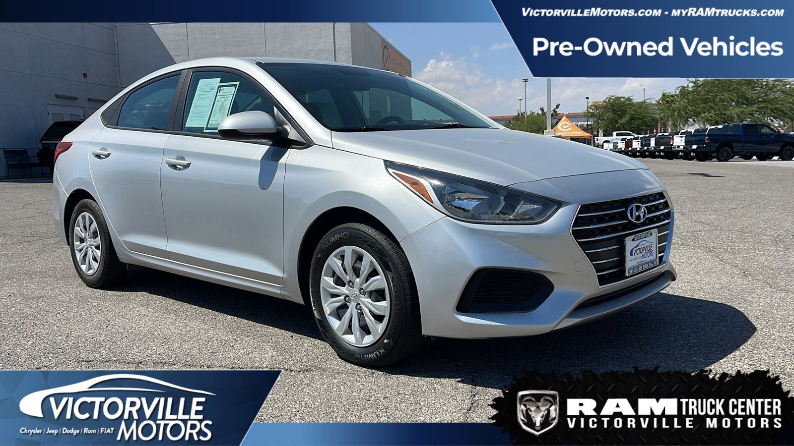 PreOwned 2021 Hyundai Accent SE 4dr Car in Victorville R6969