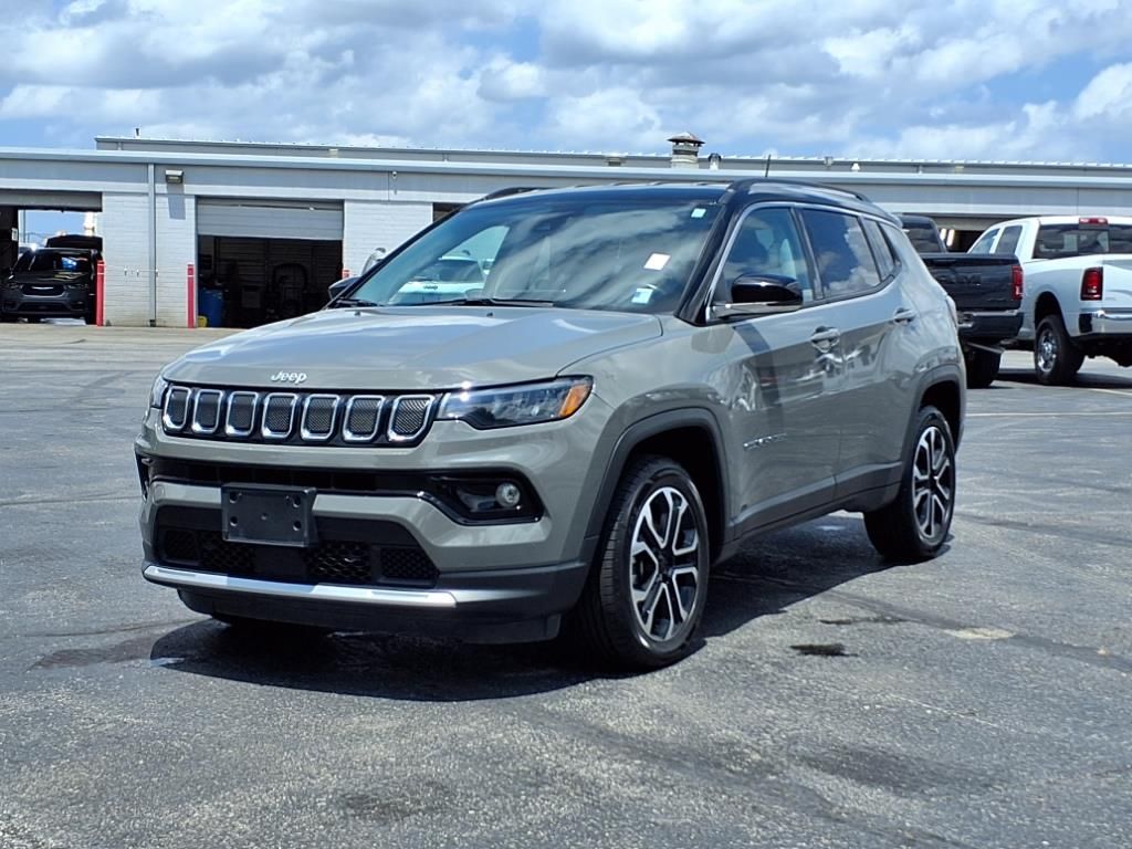 Used 2022 Jeep Compass Limited with VIN 3C4NJDCB1NT153309 for sale in Kansas City