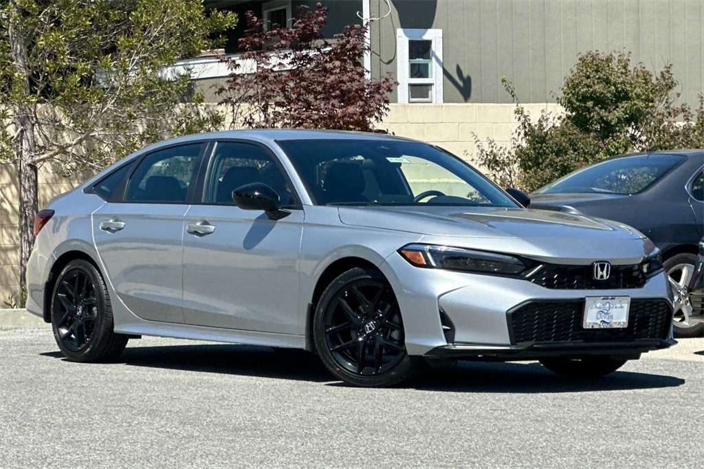 New 2025 Honda Civic Sport 4D Sedan in Soquel 2550790 Ocean Honda