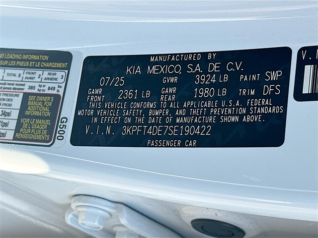 2025 Kia K4 LXS photo 25