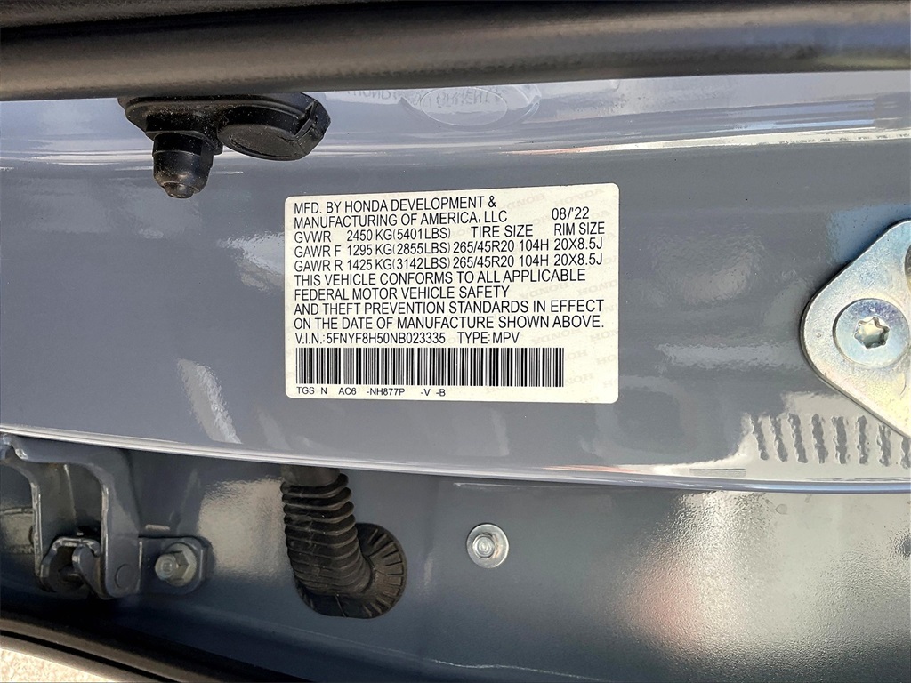 2022 Honda Passport EX-L photo 32