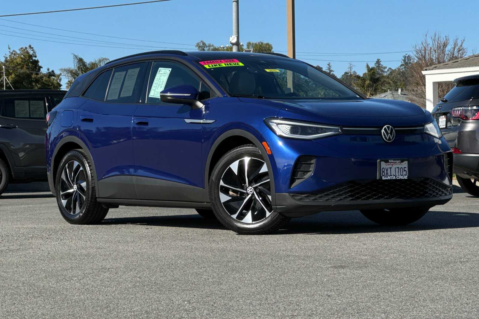 Used 2021 Volkswagen ID.4 PRO S with VIN WVGTMPE29MP043913 for sale in Santa Cruz, CA